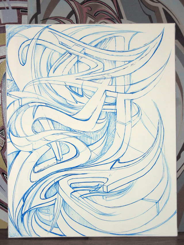 raseone 3d canvas sketch